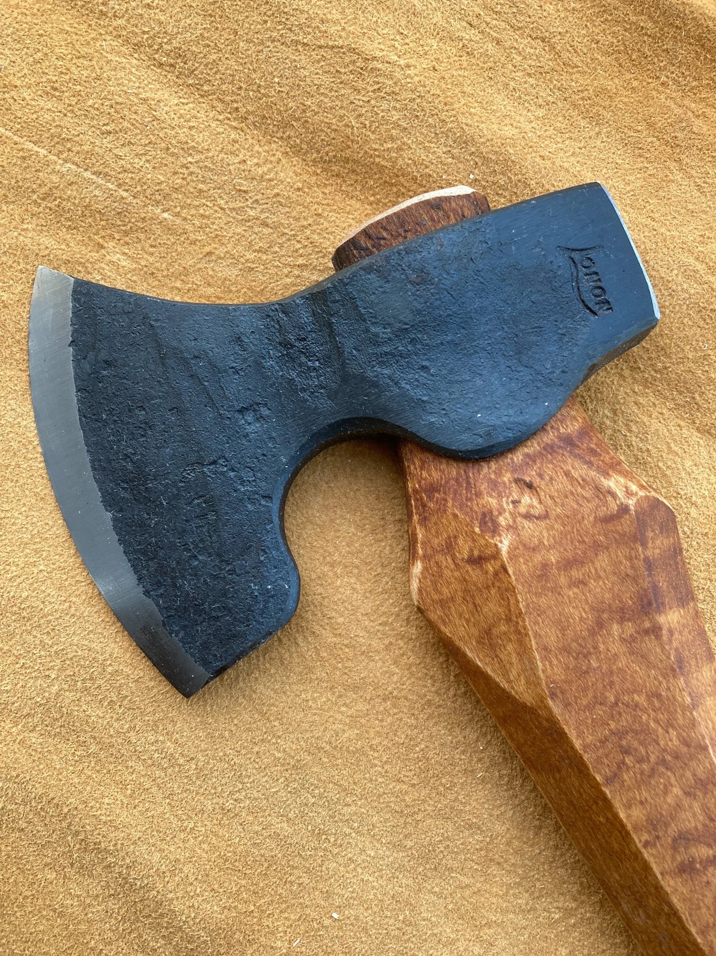 Carving Axe with Tiger Maple handle