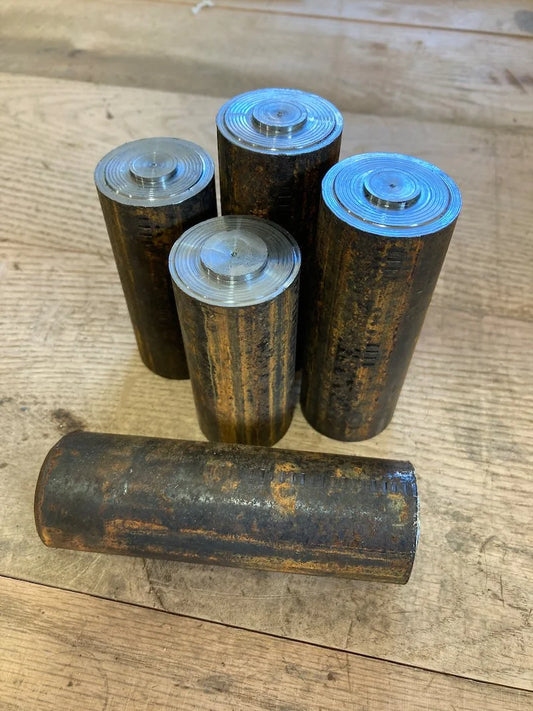 52100,  1-3/8" Round Bar, 3" - 4" long